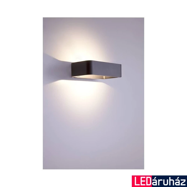 Nowodvorski MUNO kültéri fali lámpa, szürke, Beépített LED, 1x6W, 242 lm, TL-6776