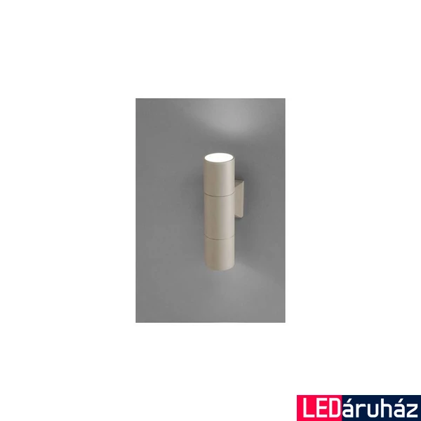 Nowodvorski NEGRO kültéri fali lámpa, lefelé és felfelé világít, szürke, GU10 foglalattal, 2x35W, TL-4426