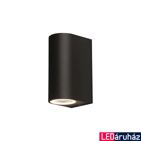 Nowodvorski NICO kültéri fali lámpa, szürke, GU10 foglalattal, 2x10W, TL-9517
