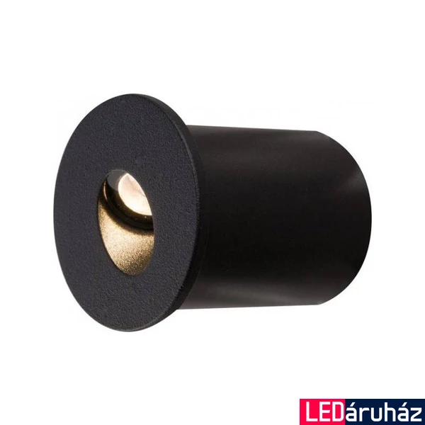 Nowodvorski OIA kültéri beépíthető lámpa, fekete, Beépített LED, 1x1W, 45 lm, TL-9102