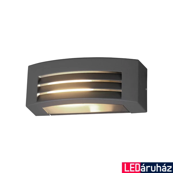 Nowodvorski ORINOKO kültéri fali lámpa, szürke, E27 foglalattal, 1x18W, TL-4387