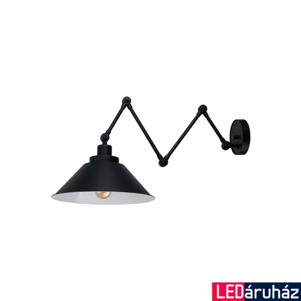 Nowodvorski PANTOGRAPH mennyezeti lámpa, lehúzható, fekete, E27 foglalattal, 1x42W, TL-9126