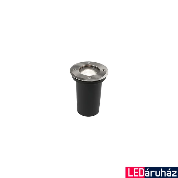 Nowodvorski PAOLI kültéri beépíthető lámpa, matt króm, GU10 foglalattal, 1x10W, TL-9554