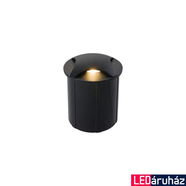 Nowodvorski PAT kültéri beépíthető lámpa, fekete, Beépített LED, 1x3W, 12 lm, TL-8162