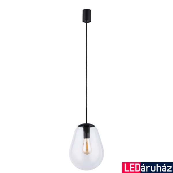Nowodvorski PEAR 1 ágú függeszték, fekete, E27 foglalattal, 1x28W, TL-7800