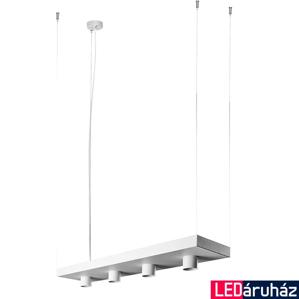 Nowodvorski PLANT 1 ágú függeszték, polc funkcióval, fehér, GU10 foglalattal, 4x35W, TL-9382