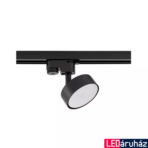 Nowodvorski PUCK sínre szerelhető lámpa, fekete, GX53 foglalattal, 1x8W, TL-10358
