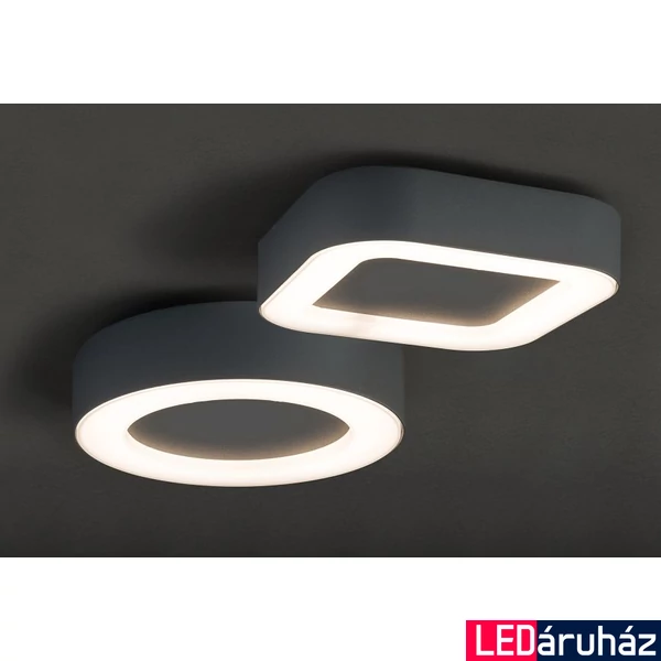 Nowodvorski PUEBLA kültéri mennyezeti lámpa, szürke, Beépített LED, 1x12W, 538 lm, TL-9513