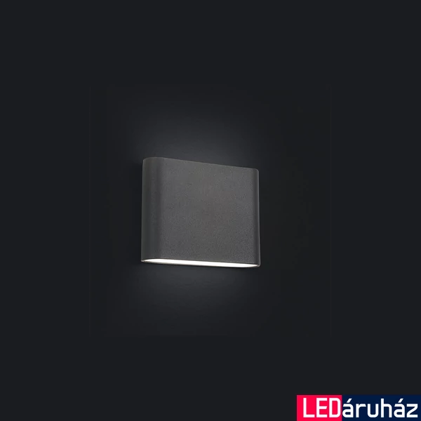 Nowodvorski SEMI kültéri fali lámpa, szürke, Beépített LED, 1x7W, 242 lm, TL-6775