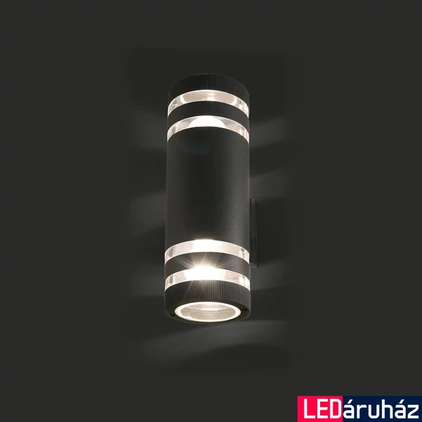 Nowodvorski SIERRA kültéri fali lámpa, lefelé és felfelé világít, fekete, E27 foglalattal, 2x28W, TL-4422