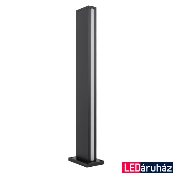 Nowodvorski Slit kültéri kültéri állólámpa, fekete, Beépített LED foglalattal, 1x12W, 600 lm, TL-11376
