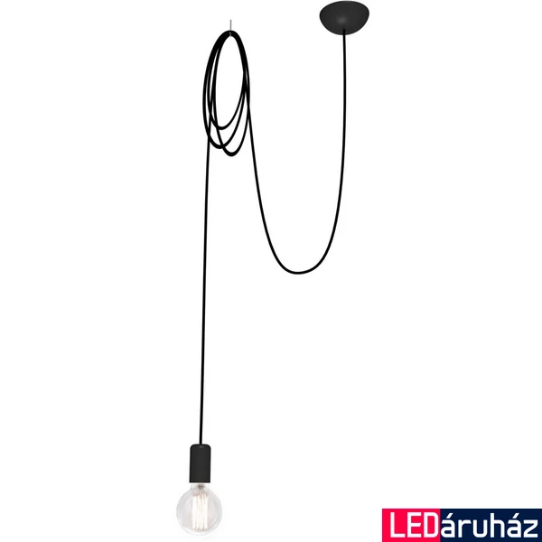 Nowodvorski SPIDER BLACK 1 ágú függeszték, fekete, E27 foglalattal, 1x42W, TL-6792
