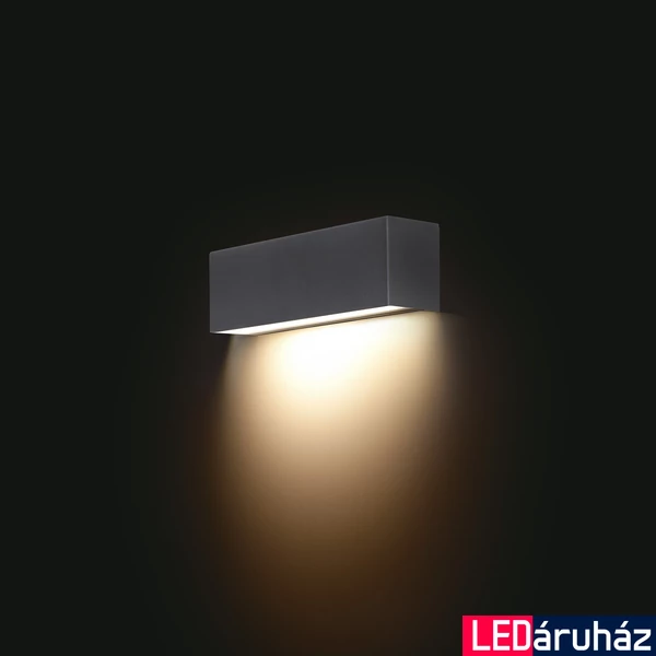 Nowodvorski STRAIGHT WALL fali lámpa, szürke, E14 foglalattal, 1x40W, TL-6350