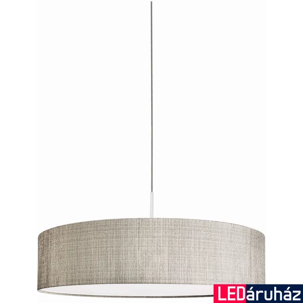 Nowodvorski TURDA 1 ágú függeszték, szürke, E27 foglalattal, 3x18W, TL-8946