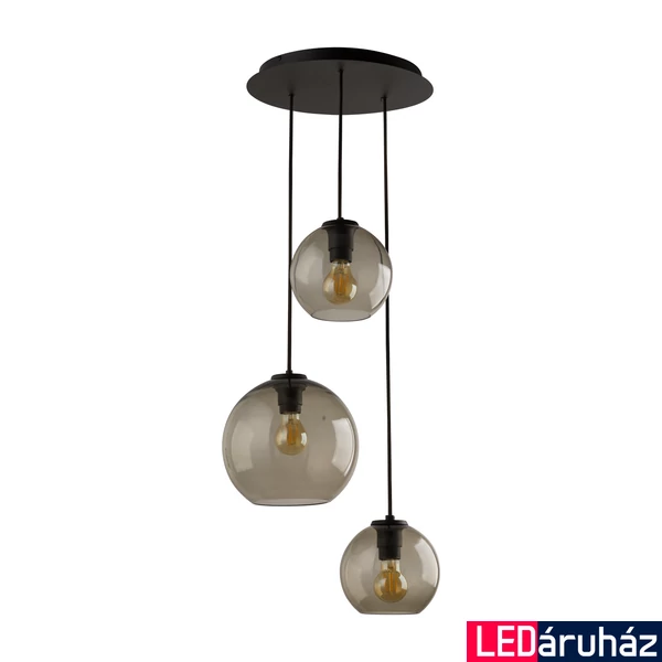 Nowodvorski VETRO több ágú függeszték, szürke, E27 foglalattal, 3x42W, TL-7641