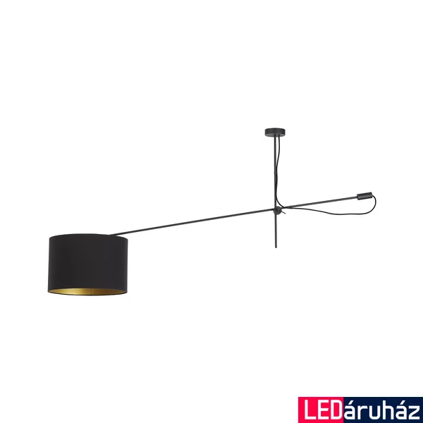 Nowodvorski VIPER 1 ágú függeszték, fekete, E27 foglalattal, 1x42W, TL-6641