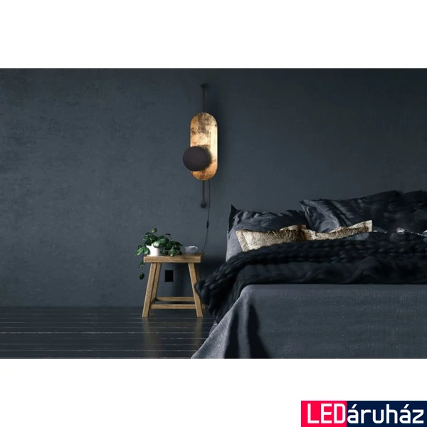 Nowodvorski WHEEL LUX fali lámpa, arany, G9 foglalattal, 1x12W, TL-8430