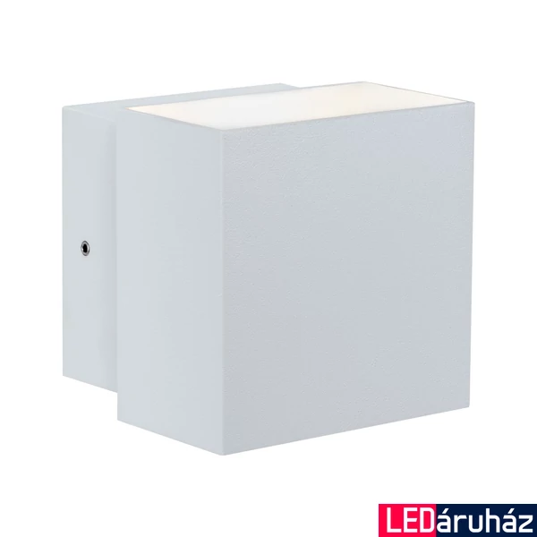 Paulmann 18003 Cybo kültéri fali lámpa, lefelé és felfelé világít, 90°-ban forgatható, fehér, 2700K melegfehér, beépített LED, 355 lm, IP65