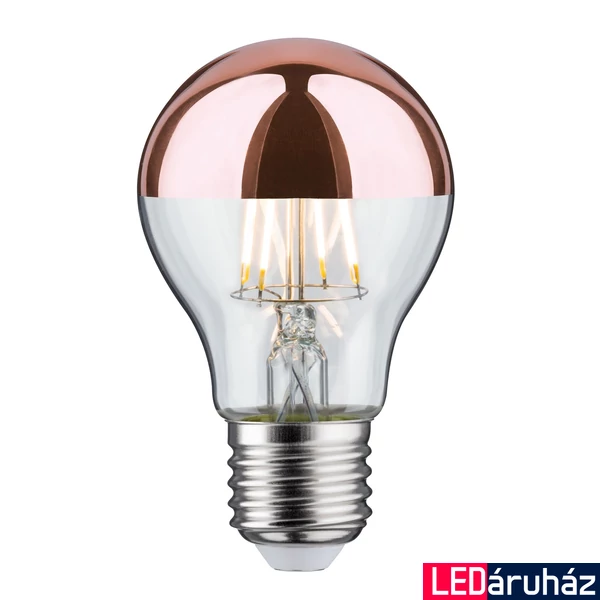 Paulmann 28671 Design fényforrás, tükör hatású, réz, réz, 2700K melegfehér, E27 foglalat, 600 lm
