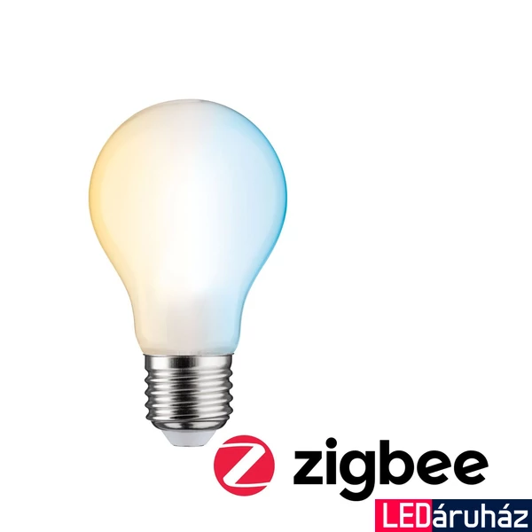 Paulmann 50391 fényforrás, okos filament, Tunable White, Zigbee, több szín, 2200K-6500K változtatható, E27 foglalat, 470 lm