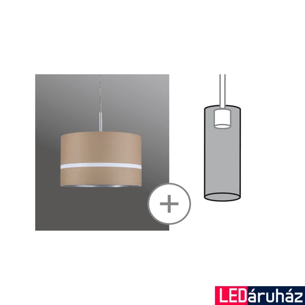 Paulmann 60350 URail DecoSystems Tessa bura GU10 foglalathoz, barna
