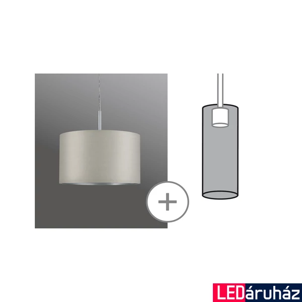 Paulmann 60352 URail DecoSystems Tessa bura GU10 foglalathoz, szürke