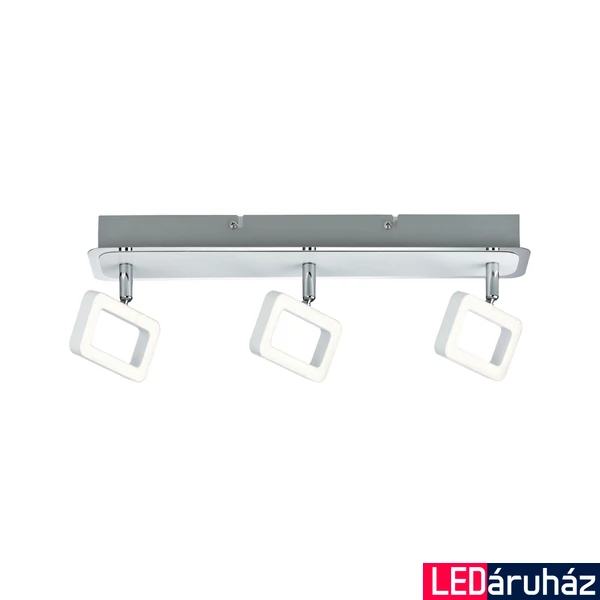 Paulmann 66640 Frame spotlámpa, króm, 3000K melegfehér, beépített LED, 468 lm, IP20