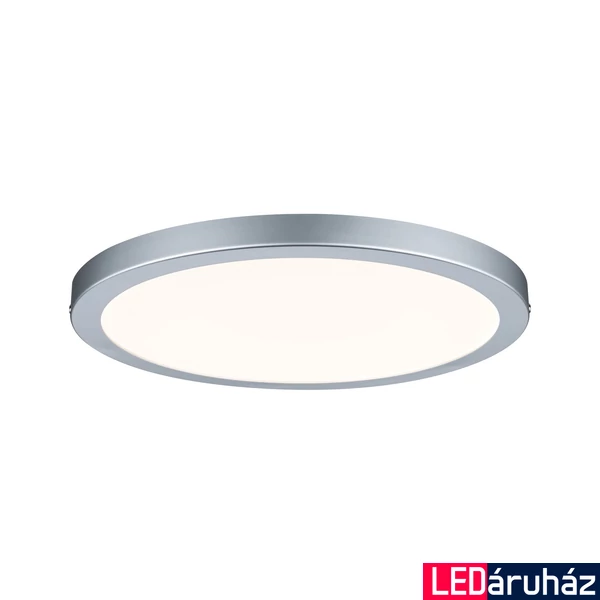 Paulmann 70865 Atria LED panel, kerek, fényerőszabályozható, króm, 2700K melegfehér, beépített LED, 1800 lm, IP20