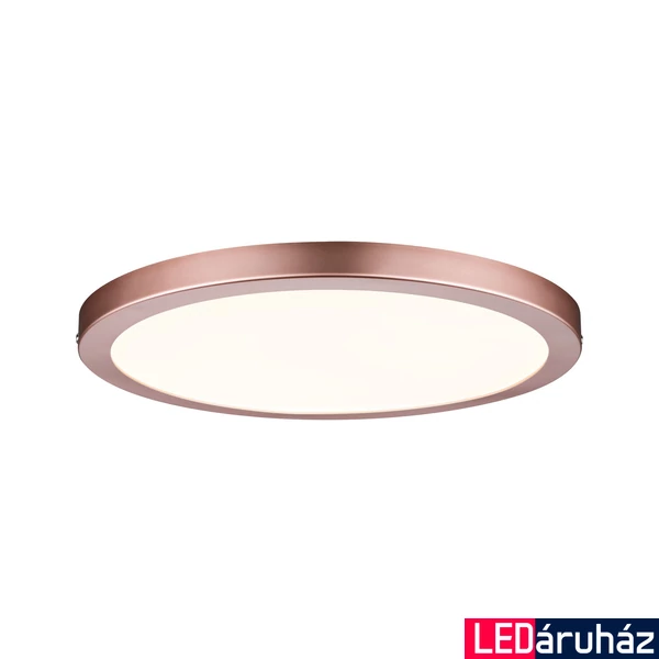 Paulmann 70872 Atria LED panel, kerek, fényerőszabályozható, rosegold, 2700K melegfehér, beépített LED, 1800 lm, IP20