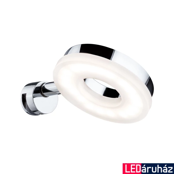 Paulmann 70881 Becrux fürdőszobai fali lámpa, tükörre erősíthető, króm, 3000K melegfehér, beépített LED, 460 lm