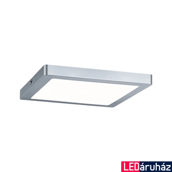 Paulmann 70935 Atria LED panel, 220 mmx220 mm, négyzet, króm, 4000K természetes fehér, beépített LED, 1500 lm, IP20