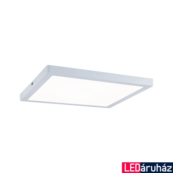 Paulmann 70939 Atria LED panel, négyzet, fehér, 4000K természetes fehér, beépített LED, 1800 lm, IP20