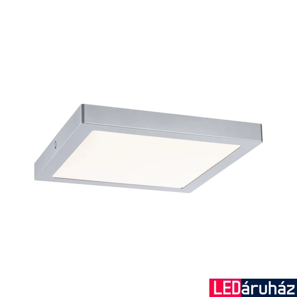Paulmann 70982 Abia LED panel, 300 mmx300 mm, négyzet, mennyezeti, króm, 2700K melegfehér, beépített LED, 3200 lm, IP20