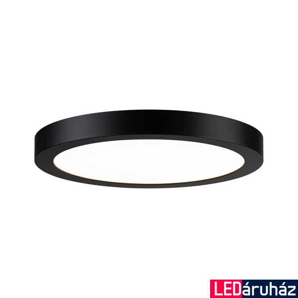 Paulmann 70984 Abia LED panel, 300 mmx300 mm, kerek, mennyezeti, fekete, 2700K melegfehér, beépített LED, 3200 lm, IP20