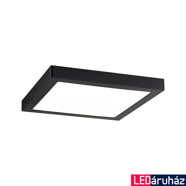 Paulmann 70985 Abia LED panel, 300 mmx300 mm, négyzet, mennyezeti, fekete, 2700K melegfehér, beépített LED, 3200 lm, IP20