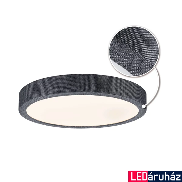 Paulmann 71053 LED Panel Cosara LED panel, szürke, 3000K melegfehér, 1.300 lm, IP44