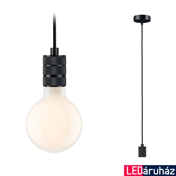 Paulmann 78432 Neordic Tilla függeszték, fekete, E27 foglalat, IP20