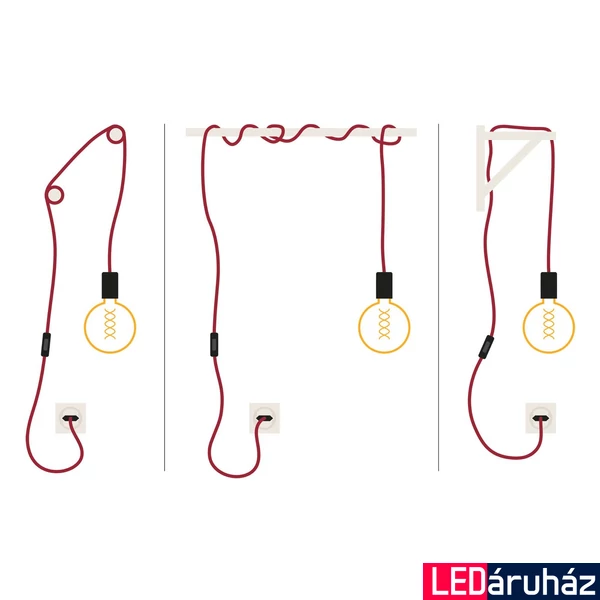 Paulmann 78436 Neordic Tilla függeszték, fekete, E27 foglalat, IP20