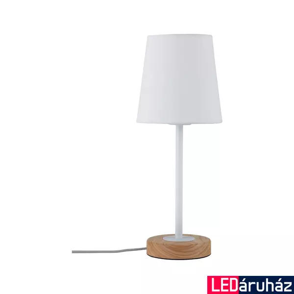 Paulmann 79636 Neordic Stellan asztali lámpa, fa, E27 foglalat, IP20