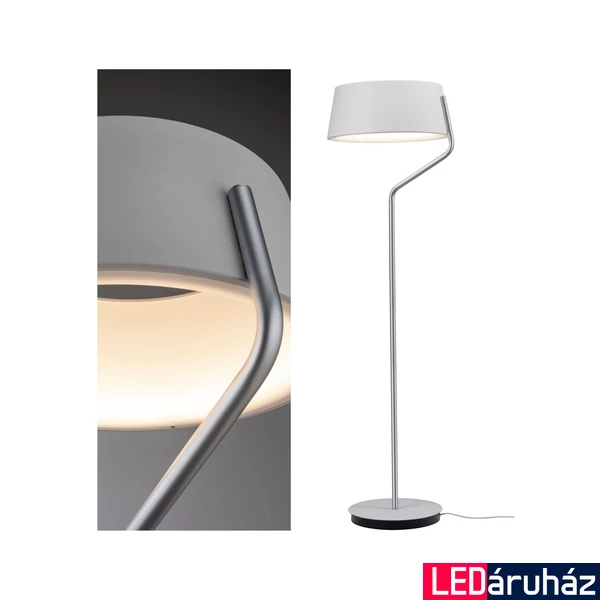 Paulmann 79721 Belaja állólámpa, kapcsolóval, fényerőszabályozható, króm, 2700K melegfehér, beépített LED, 2850 lm, IP20