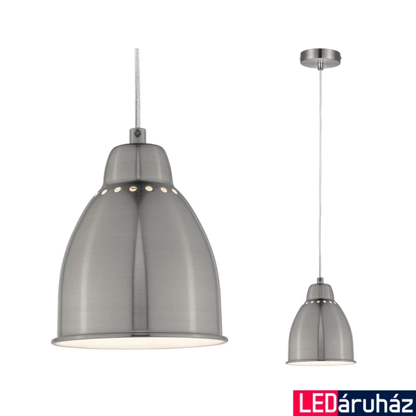 Paulmann 79765 Neordic Hilla függeszték, szálcsiszolt, E27 foglalat, IP20