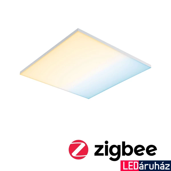 Paulmann 79826 Velora LED panel, négyzet, Tunable White, Zigbee, fehér, 2700K-6500K változtatható, 2.200 lm, IP20