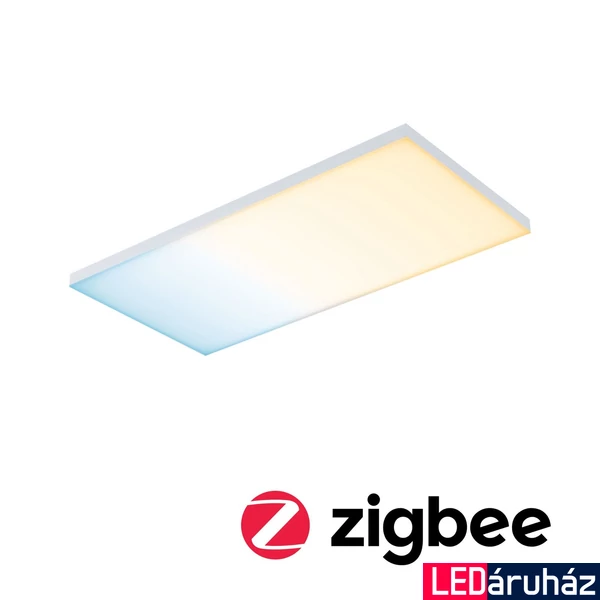 Paulmann 79827 Velora LED panel, négyzet, Tunable White, Zigbee, fehér, 2700K-6500K változtatható, 1.600 lm, IP20