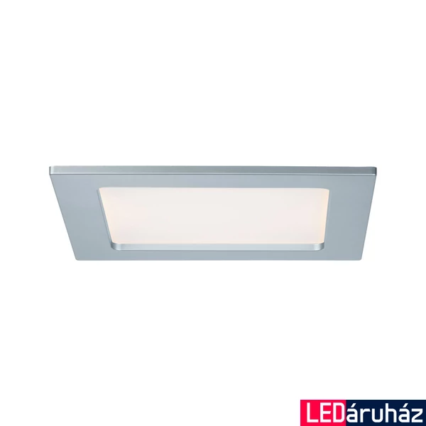 Paulmann 92080 Quality Line LED panel, négyzet, süllyeszthető, króm, 2700K melegfehér, beépített LED, 1119 lm, IP44
