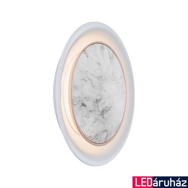 Paulmann 92928 Wall Neordic lábazati fény, márvány hatás, fehér, 2700K melegfehér, beépített LED, 180 lm, IP20