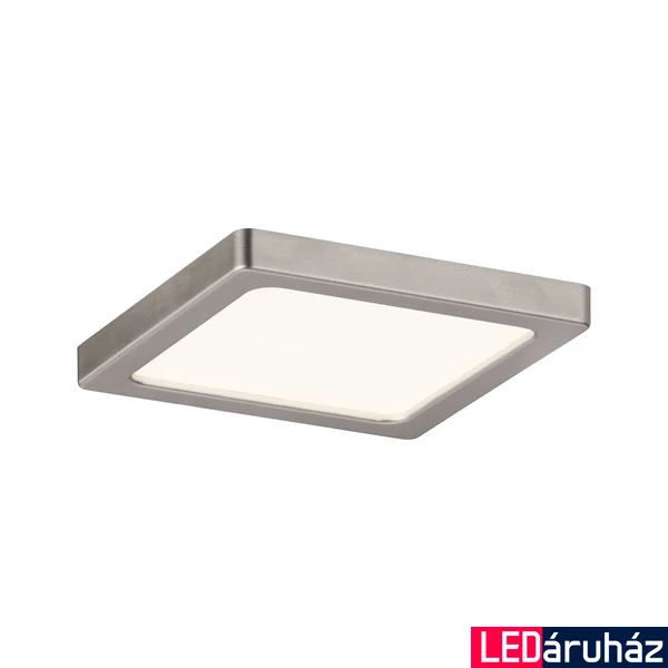 Paulmann 92954 Areo LED panel, 80 mmx80 mm, négyzet, nikkel, 3000K melegfehér, beépített LED, 615 lm, IP23