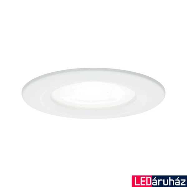 Paulmann 92982 Nova fürdőszobai beépíthető lámpa, kerek, fix, 3-step-dimming, fehér, GU10 foglalat, 450 lm, IP44
