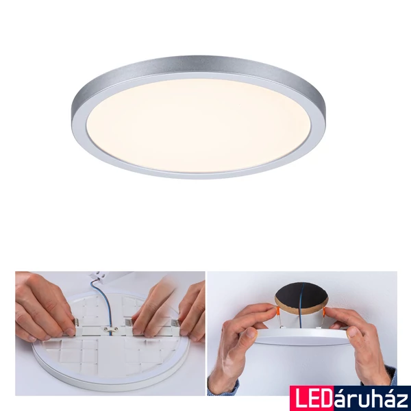 Paulmann 93034 Areo Varifit LED panel, kerek, króm, 3000K melegfehér, 1800 lm, IP44