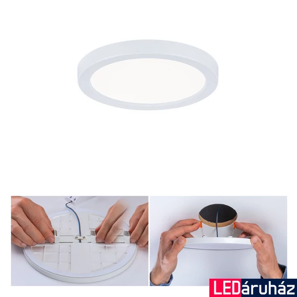 Paulmann 93035 Areo Varifit LED panel, kerek, fehér, 4000K természetes fehér, 850 lm, IP44