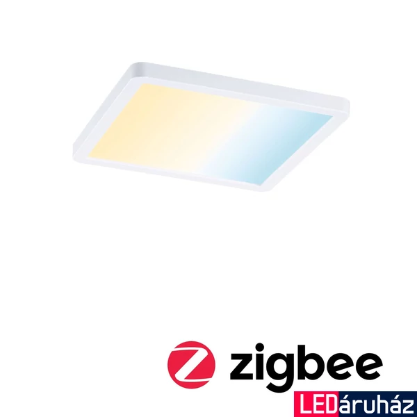 Paulmann 93047 Areo Varifit LED panel, négyzet, tunable white, fehér, 3000K-6500K változtatható, 1.200 lm, IP44